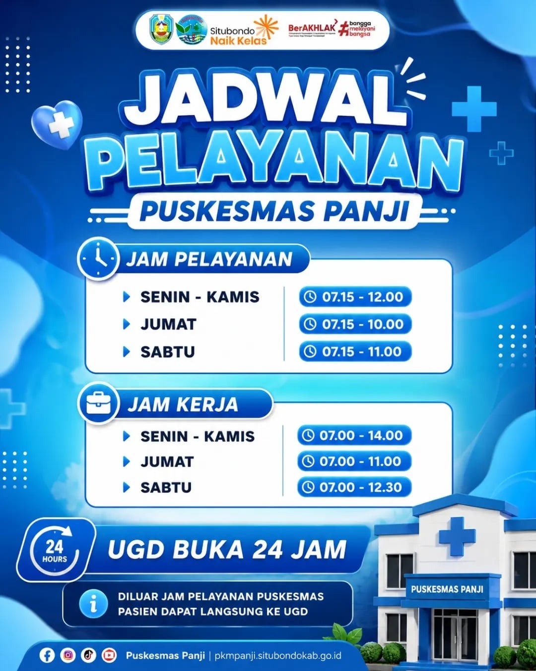 Jadwal Pelayanan Puskesmas Panji